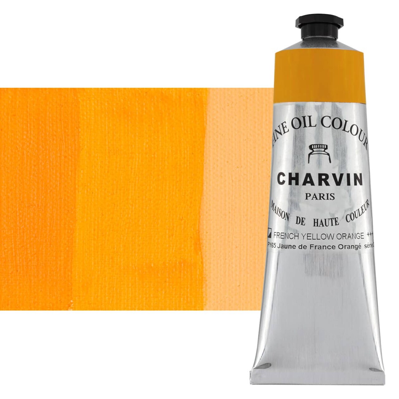 Charvin Professional Artist Quality Oil Paints, Red, Orange, and Yellow Themed Hues, 150 ml